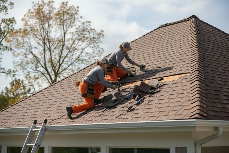 Local Damaged Roof Replacement pros at work